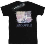 T-shirt Janis Joplin Stove Flag