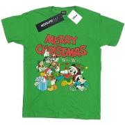 T-shirt enfant Disney Mickey Mouse And FriendsWinter Wishes