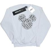 Sweat-shirt Disney Mickey Mouse Head Of Hands