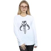 Sweat-shirt Disney The Mandalorian Banther Skull