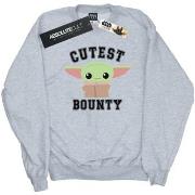 Sweat-shirt Disney The Mandalorian Cutest Bounty
