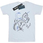 T-shirt enfant Harry Potter Unicorn Line Art