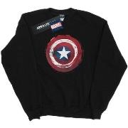 Sweat-shirt enfant Marvel Captain America Splatter Shield