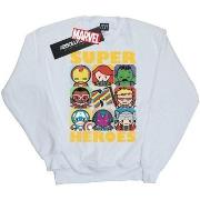 Sweat-shirt Marvel Kawaii Super Heroes