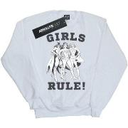 Sweat-shirt Dc Comics Justice League Girls Rule