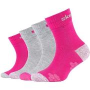 Chaussettes Skechers 4PPK Wm Mesh Ventilation Glow Socks