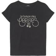 T-shirt enfant Le Temps des Cerises Willeygi black mc tshirt g