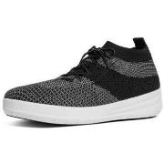 Baskets basses FitFlop F-SPORTY TM SNEAKER ÜBERKNIT BLACK/WHITE