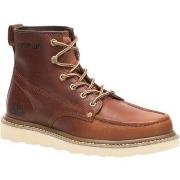 Boots Caterpillar GLENROCK MID M LEATHER BROWN