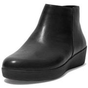 Bottines FitFlop SUMI LEATHER ANKLE BOOTS ALL BLACK