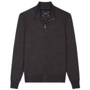 Pull Teddy Smith GILET MARTIN NOIR - MELANGE BLACK - L