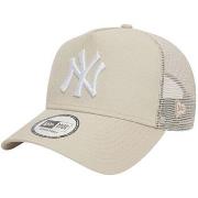 Casquette New-Era Casquette homme Ny trucker beige 60503392