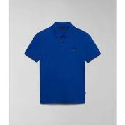 T-shirt Napapijri ELBAS JERSEY - NP0A4GB4-B2L1 BLUE LAPIS