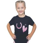 T-shirt enfant Little Rider Pony Fantasy