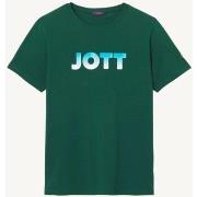 T-shirt JOTT - Tee Shirt Pietro logo homme - vert