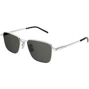 Lunettes de soleil Saint Laurent SL 529 Lunettes de soleil, Argent/Gri...