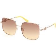 Lunettes de soleil Guess GU7906-H Lunettes de soleil, Or/Marron, 58 mm