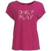 T-shirt Only Play TEE SHIRT ONLY - RASPBERRY SORBET PRINT IN WHI - L