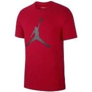T-shirt Nike NIKE T-SHIRT Homme Jumpman rouge logo