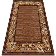 Tapis Rugsx BCF Rug Morad FELIKS cadre, feuilles classique 300x400 cm