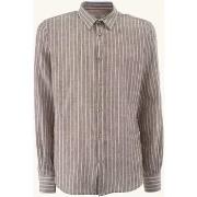 Chemise Yes Zee Chemise homme manches longues en lin
