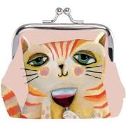 Porte-monnaie Enesco Petit Porte monnaie Wine - Chat par Michelle Alle...