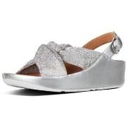 Sandales FitFlop TWISS CRYSTAL BACK-STRAP SANDALS SILVER
