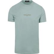 T-shirt Fred Perry T-Shirt M4580 Bleu clair