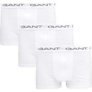 Caleçons Gant Boxers trunk Lot de 3 Blanc