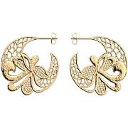 Boucles oreilles Les Georgettes Créoles collection Bouquet