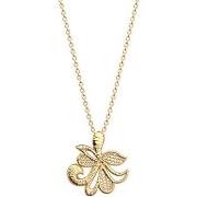 Collier Les Georgettes Collier Bouquet doré 23mm