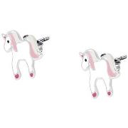 Boucles oreilles Cleor Boucles d'oreilles en argent 925/1000 et laque