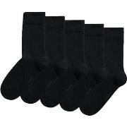 Socquettes Björn Borg Chaussettes 5 Paires Noir