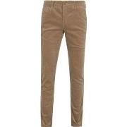 Pantalon Suitable Chino Plato Corduroy Beige