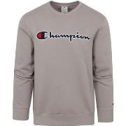 Sweat-shirt Champion Sweater Script Logo Gris