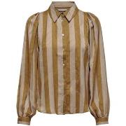 Blouses La Strada Shirt Atina L/S - Golden