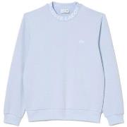 Sweat-shirt Lacoste SWEATSHIRT EN DOUBLE-FACE À COL JACQUARD SIGLÉ BLE...