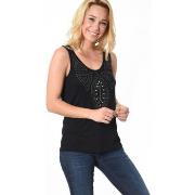 Debardeur Kaporal Top Femme Fonky Noir