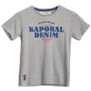 Debardeur enfant Kaporal T-Shirt Garçon CYRIL gris mélangé (rft)