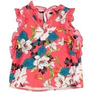 Debardeur enfant Guess Top Fille imprimé Floral Rouge