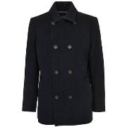 Manteau Guess Manteau Caban Contemporary Bleu Marine