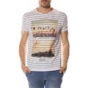 Polo Deeluxe T Shirt Venice blanc