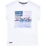 Debardeur enfant Kaporal T-Shirt Garçon Merag Blanc