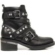 Bottes Guess Bottes Femme Biker Fancey Noir