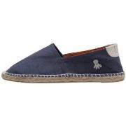 Espadrilles Elpulpo ALPARGATA LOGO LATERAL AZUL MARINO DELAVÉ