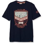 Polo Kaporal T Shirt Homme ORZO Bleu Sombre