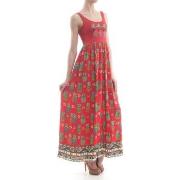 Robe Desigual Longue Bonita 3 Rouge 18SWVWE0 (rft)