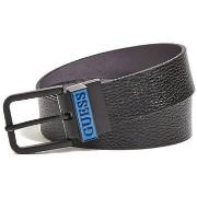 Ceinture Guess Ceinture Homme en Cuir Reversible Noir