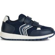 Baskets basses enfant Geox alben sneakers navy white