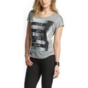 Polo Salsa T Shirt femme Maiorca gris 111969